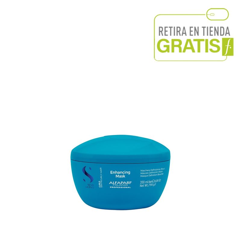 ALFAPARF MILANO - ALFAPARF Mascarilla hidratante para rizos y rulos Semi Di Lino