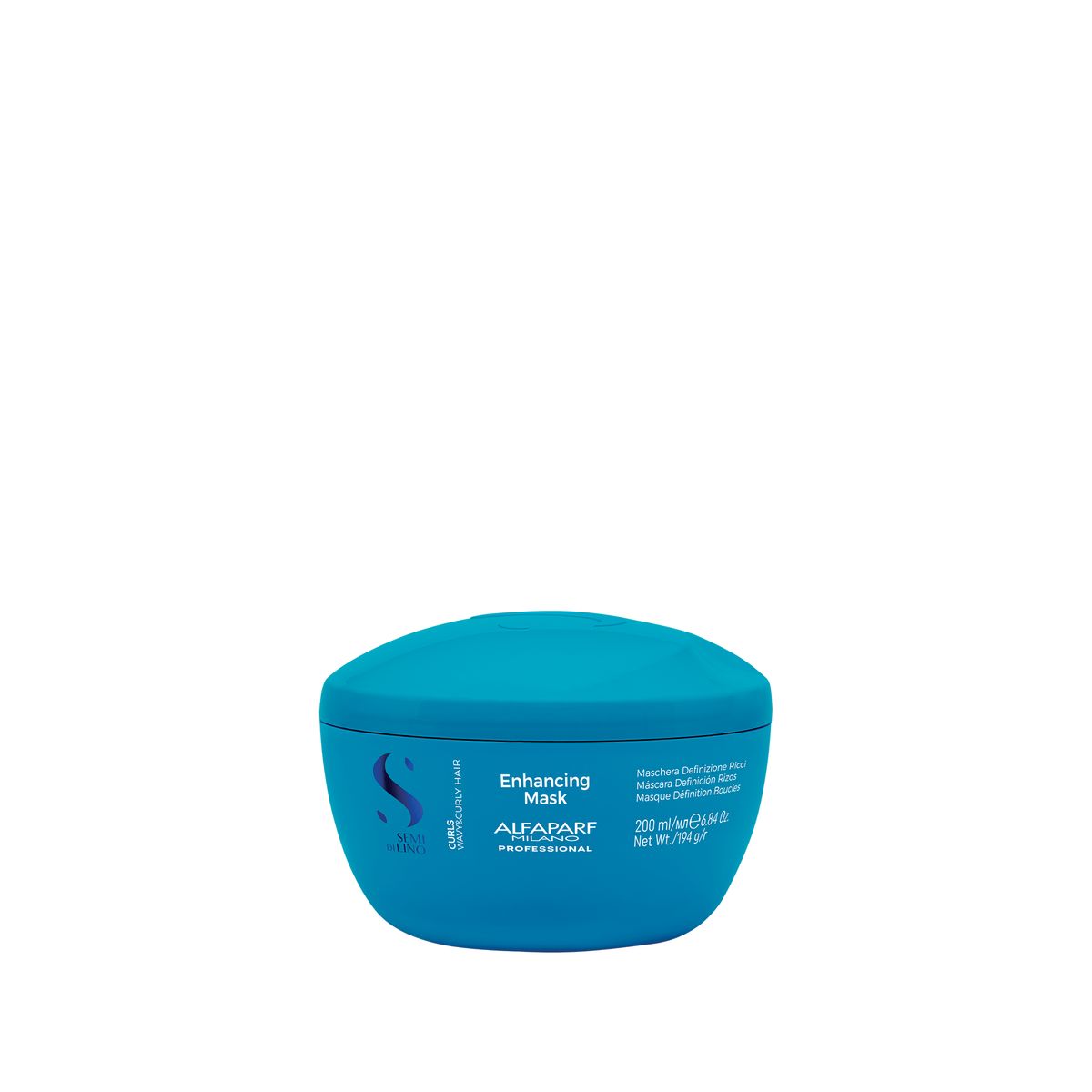 ALFAPARF MILANO - ALFAPARF Mascarilla hidratante para rizos y rulos Semi Di Lino
