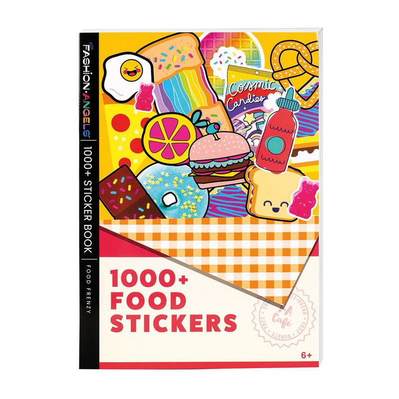 FASHION ANGELS - Libro de Stickers Comida 1000+ Fashion Angels