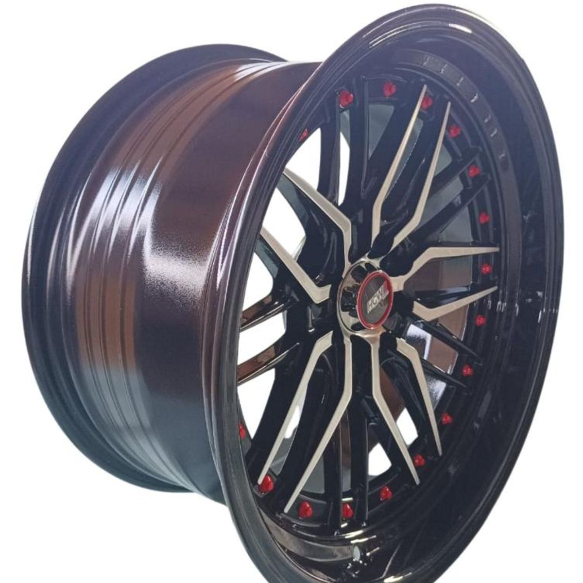 GENERICO - Juego de Llantas 17x9 4x1004x108 Et5 BM spoke HJ253