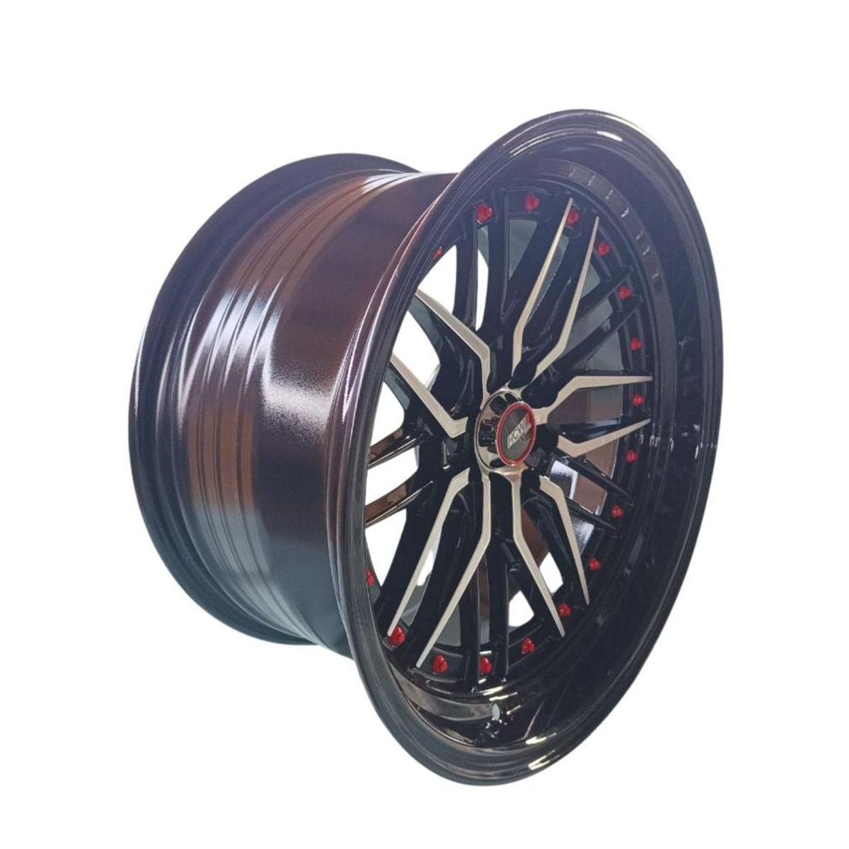 GENERICO - Juego de Llantas 17x9 4x1004x108 Et5 BM spoke HJ253