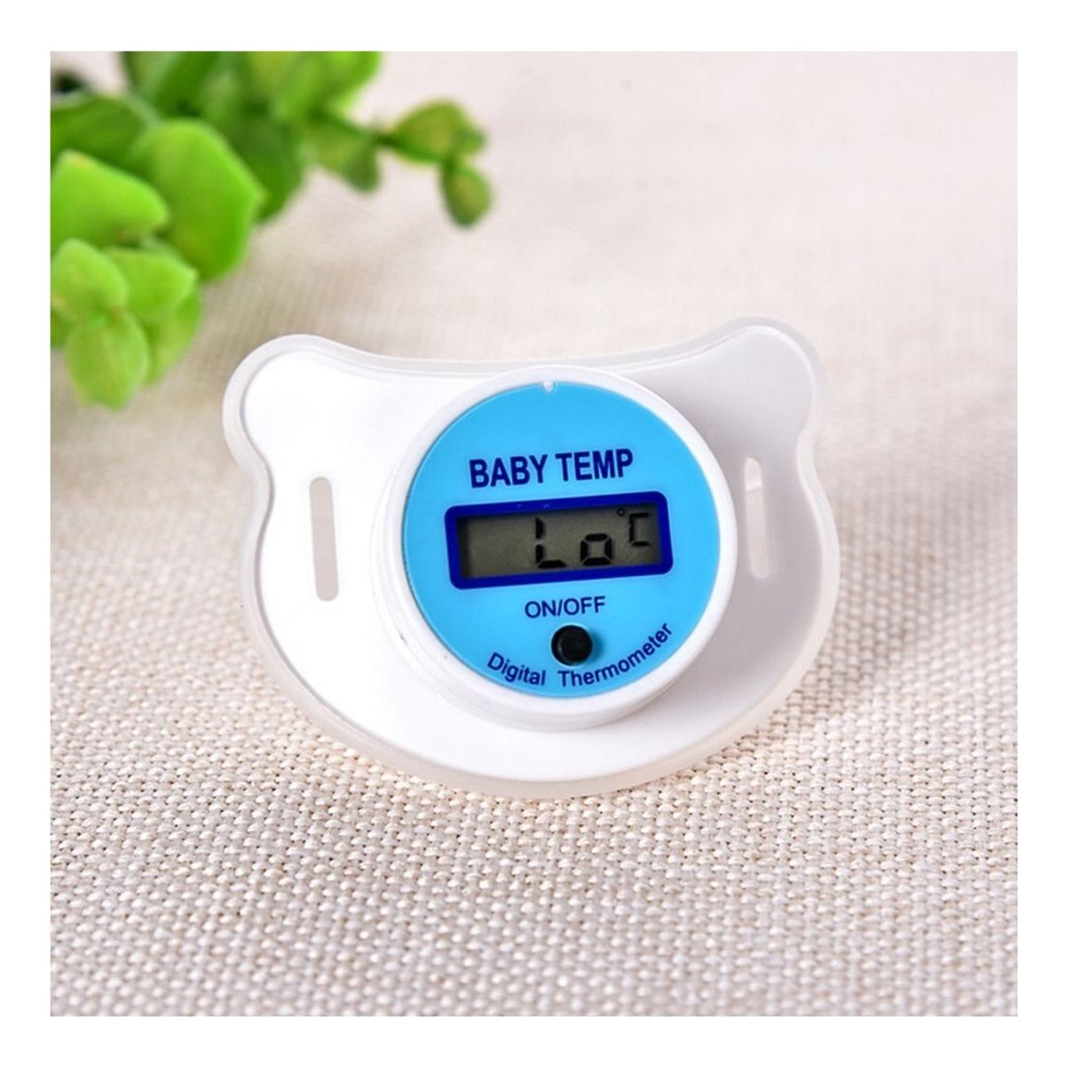 ARCA SHOPPING - Chupete Termómetro Digital Para Bebes Niños Temperatura