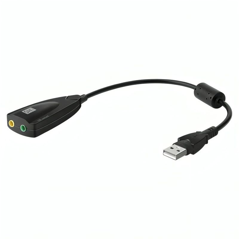 GENERICO - Tarjeta De Sonido Usb 3d Virtual 5hv2 71