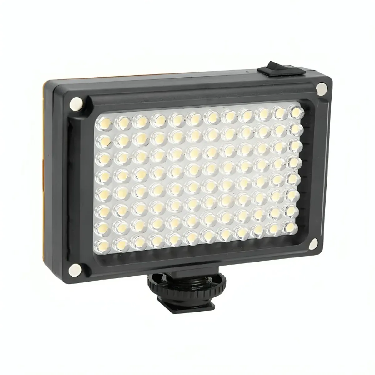 GENERICO - Foco De Cámara 96 Led Flash Batería Con 2 Filtros