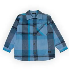 PILLIN - Camisa Niño Azul (PVB822-25AZU )