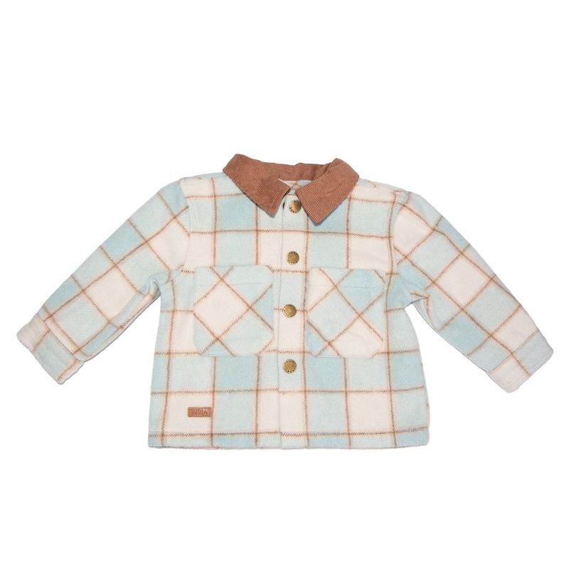 PILLIN - Camisa Bebe Aqua Pillin PVB844-25AQU  - Azul