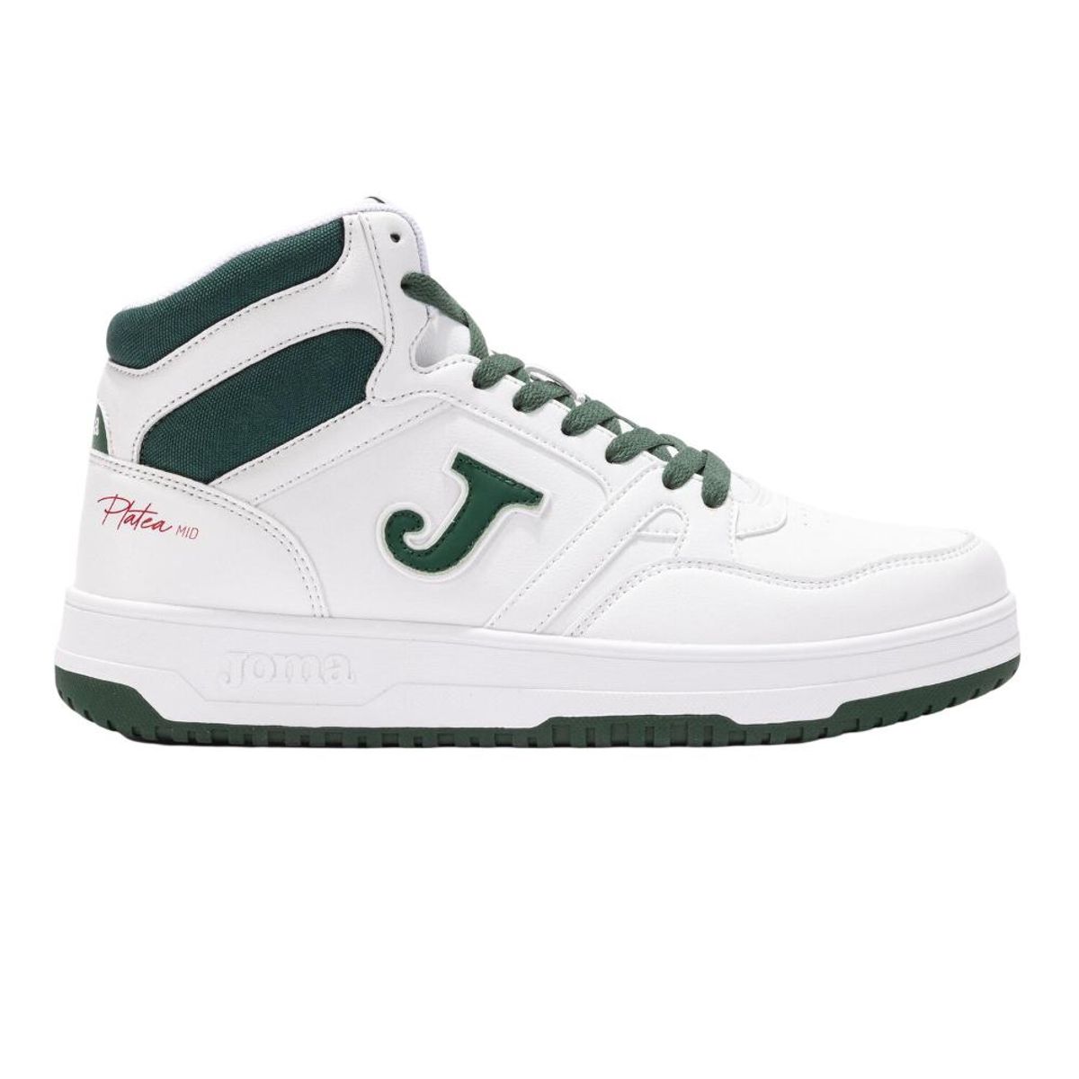 JOMA - Zapatilla Urbana Hombre C Platea Mid Blanco Petroleo Joma