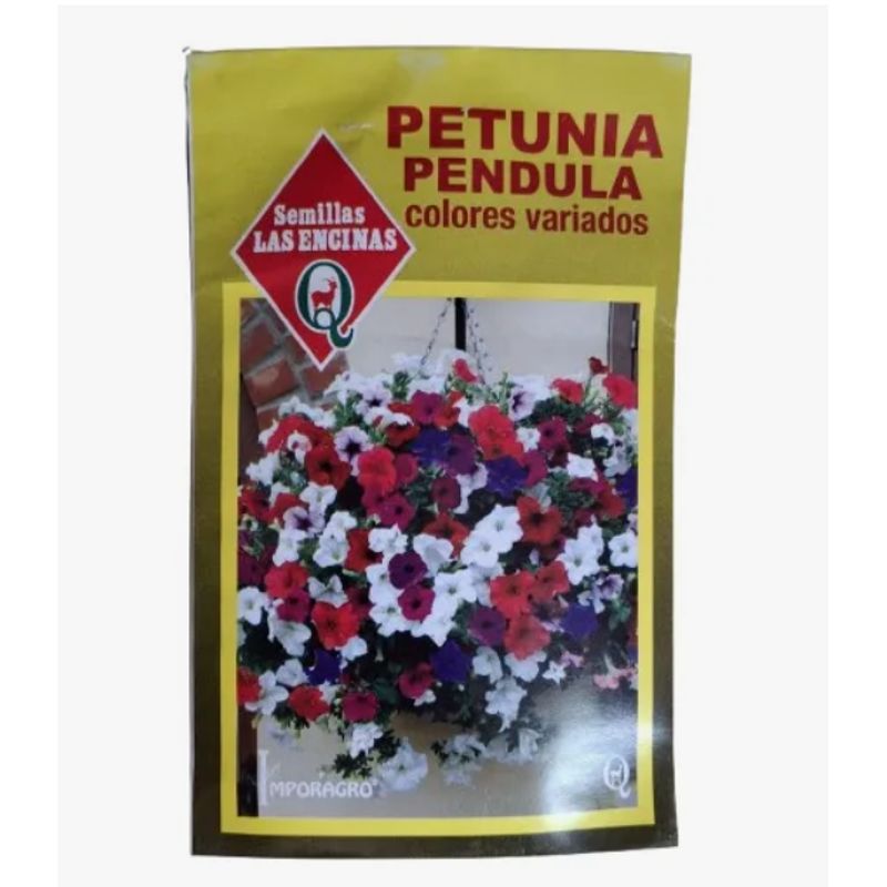 LAS ENCINA - Semillas Certificadas Flor Petunia Péndula Huerto