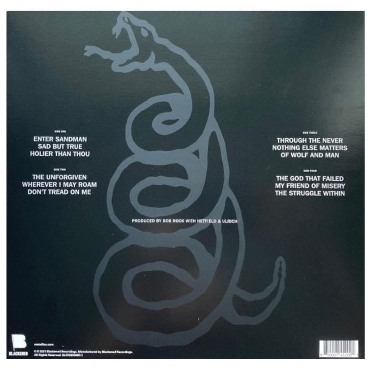 HITWAY MUSIC - METALLICA - THE BLACK ALBUM 2LP - VINILO