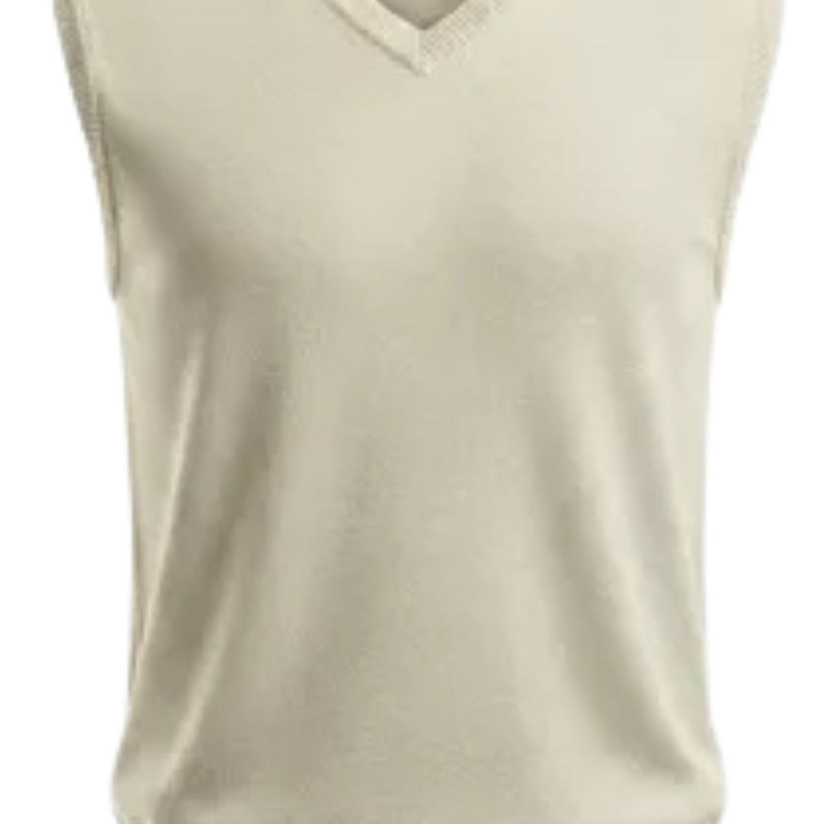 LOOK SHOP - Sweater Sin Mangas Hombre Cuello V Excelente Calidad 131
