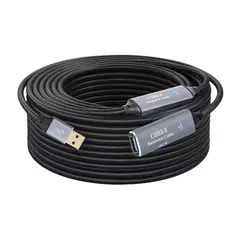 GENERICO - Cable Extensión USB 30 Activo con Chip Macho Hembra 10M 5Gbps