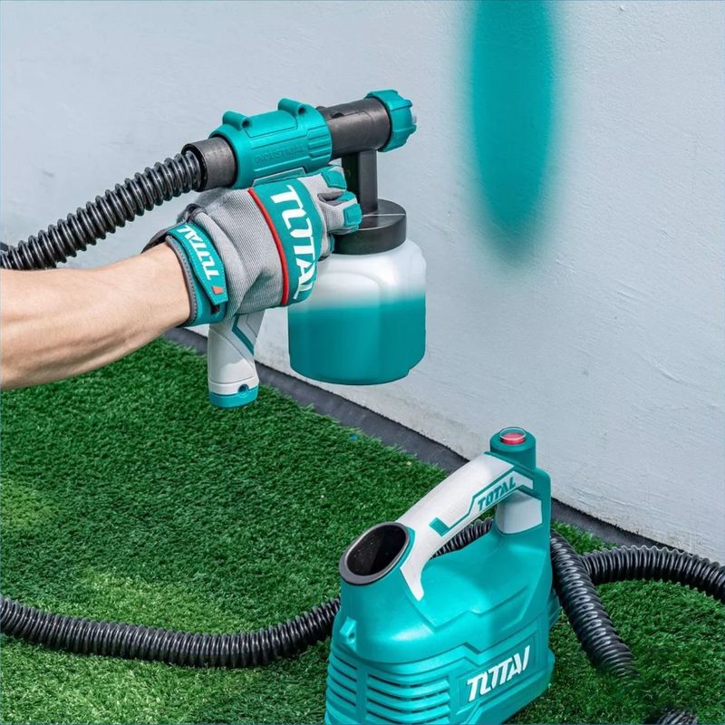 TOTAL - Pistola Para Pintar Electrica 550 W Copon Inoxidable Total