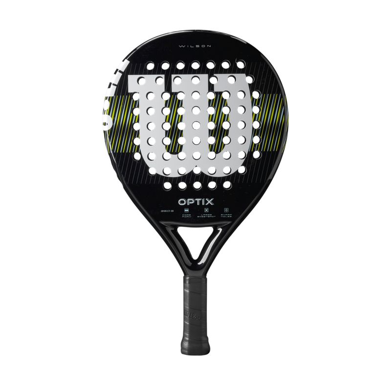 WILSON - Pala De Padel Optix V1 Black Padel 2 Wilson