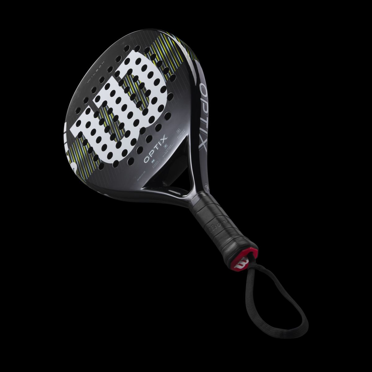 WILSON - Pala De Padel Optix V1 Black Padel 2 Wilson