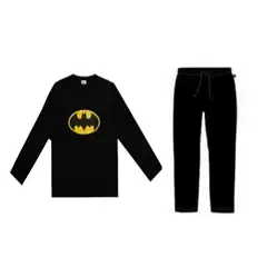 OEM - PIJAMA HOMBRE BATMAN LOGO NEGRO TALLA S 301477ECO