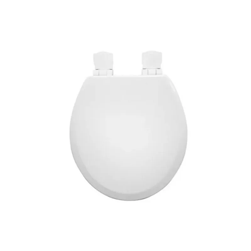 GENERICO - Asiento Madera Soft Close Alta Densidad Redondo Briggs Usa - Blanco