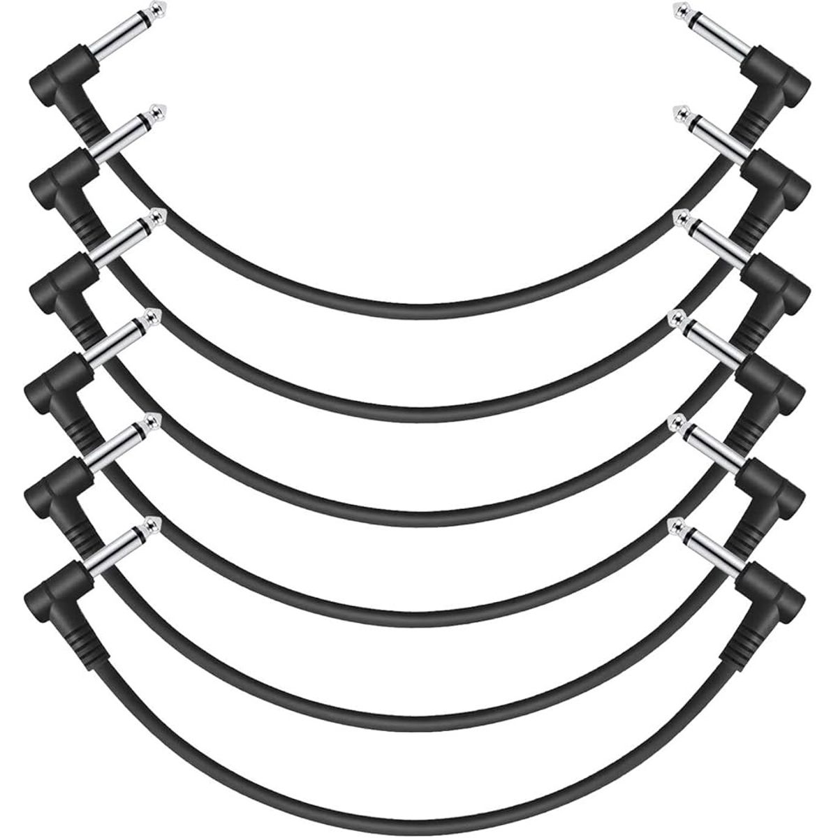 GENERICO - 6 Cables patch de 15 cm Donner EC1048