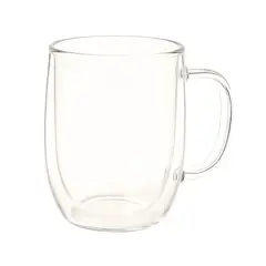 GENERICO - Tazon Vidrio Doble Pared 250mL Cafe Cappuccino Caliente.