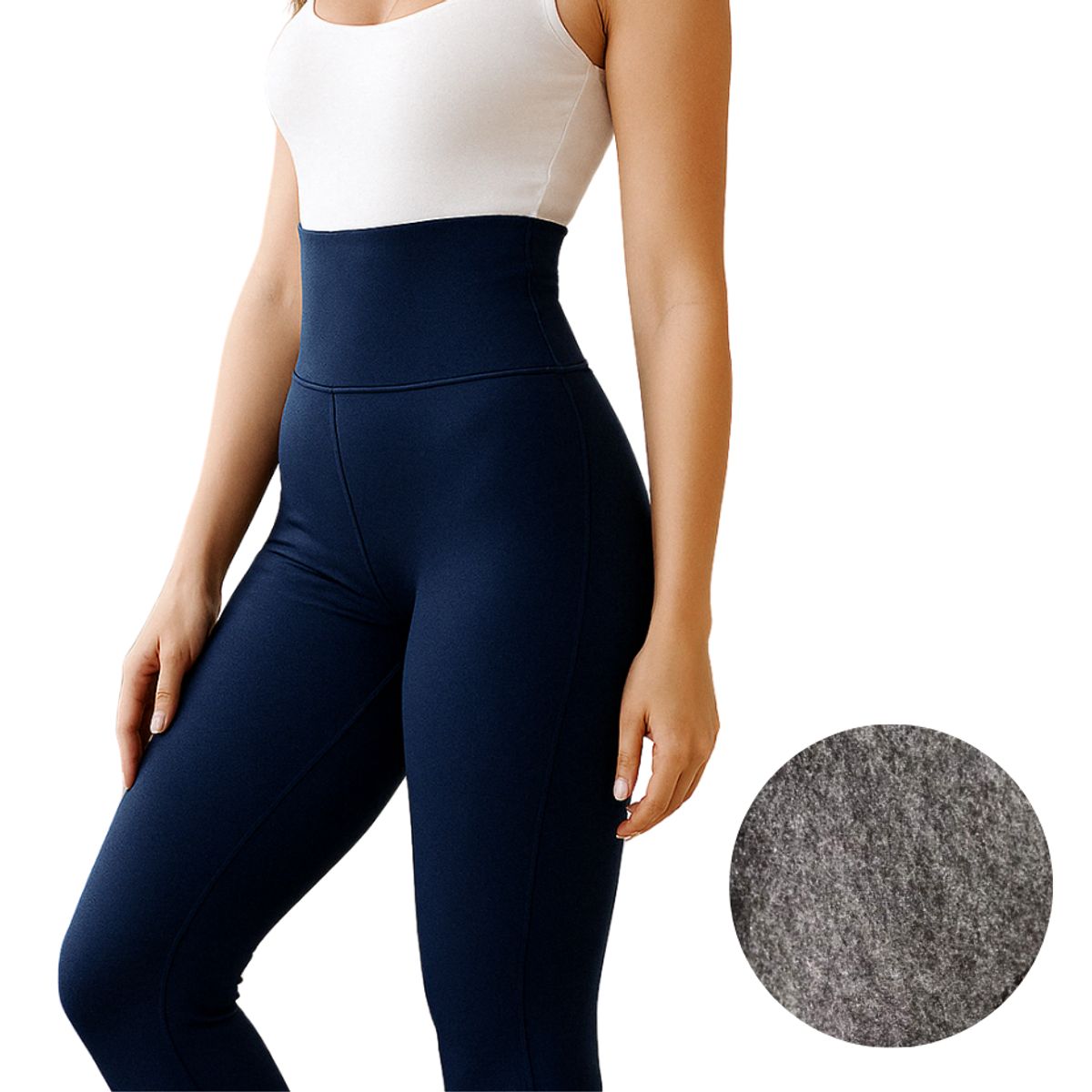 GARSIL - Calza Reductora de Mujer moldeadora de Algodon con Polar