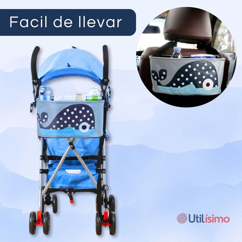 UTILISIMO - Organizador Multifuncional Para Coche Bebé Niño Surtido