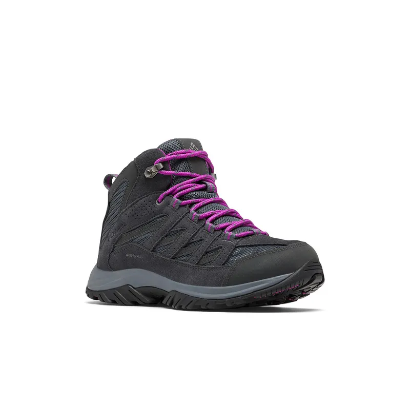 COLUMBIA - Botín Mujer Crestwood Mid Waterproof Gris COLUMBIA