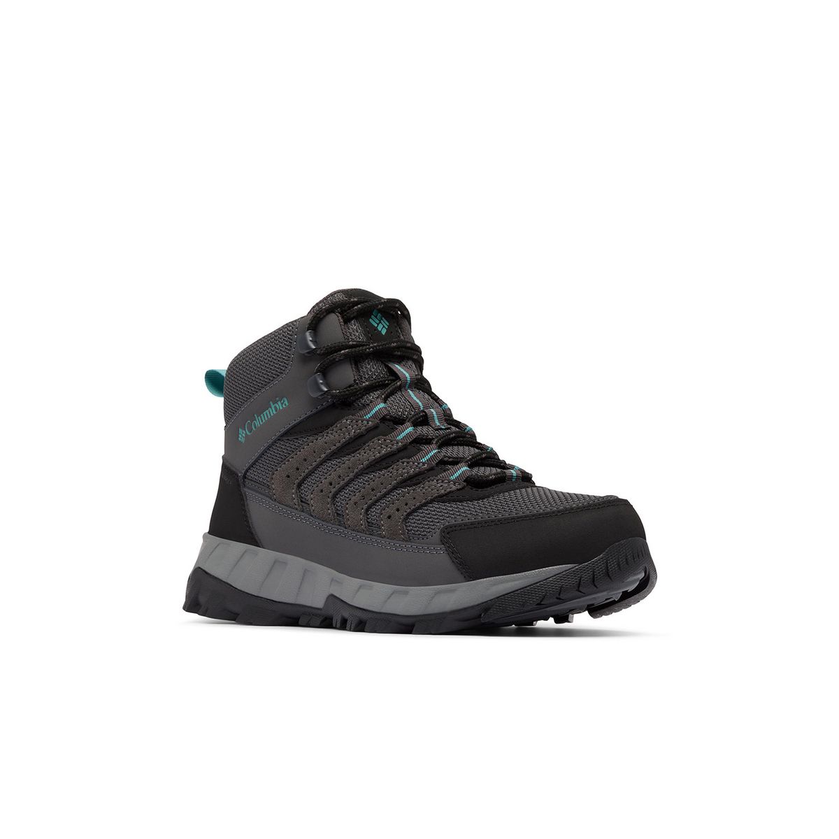 COLUMBIA - Botín Mujer Strata Trail Mid Waterproof Gris COLUMBIA