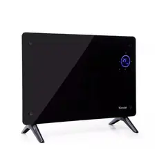 KENDAL - Estufa Electrica Convector Kgh-1500 Negro Con Wifi