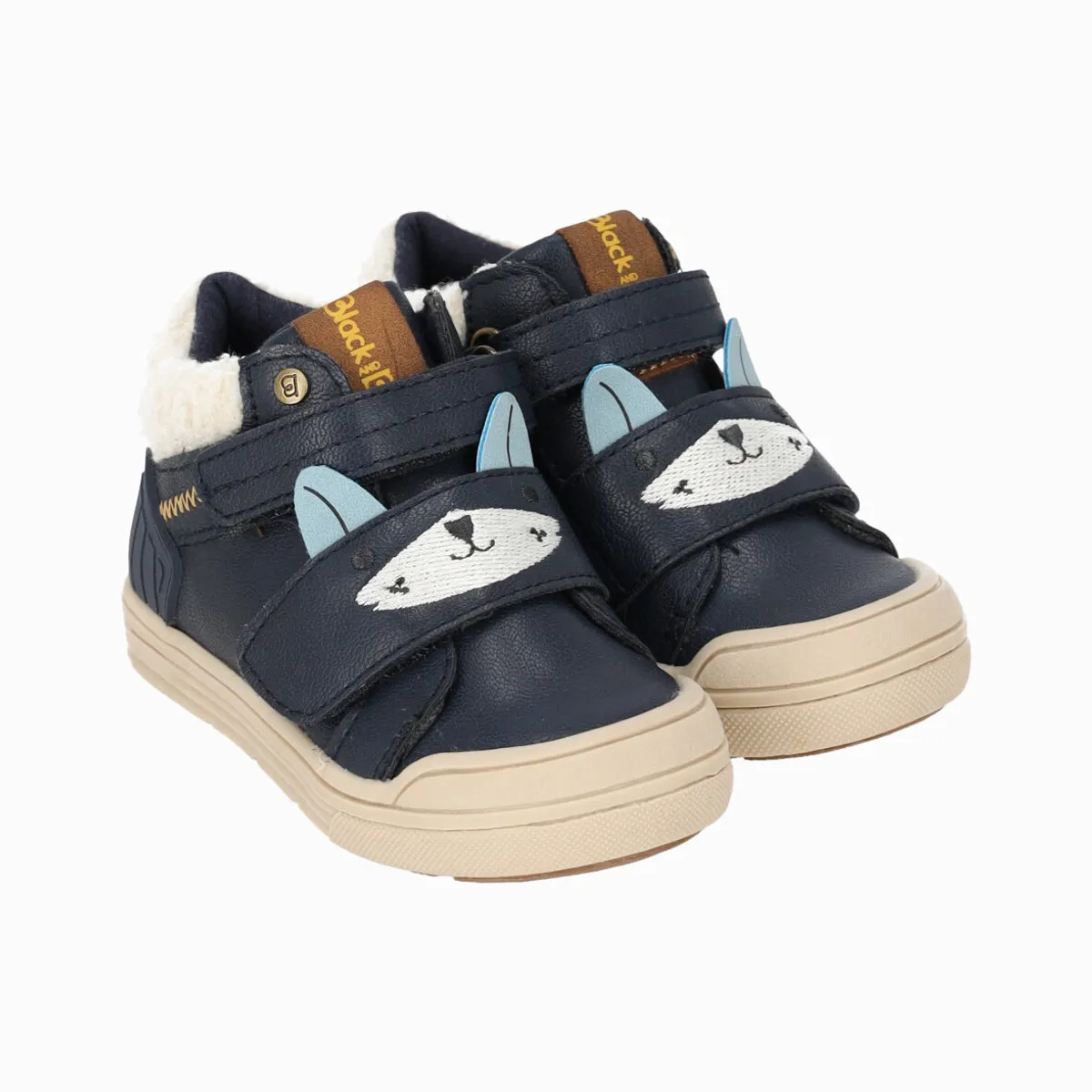 BLACK AND BLUE - Botín bebés con diseño azul Black and Blue