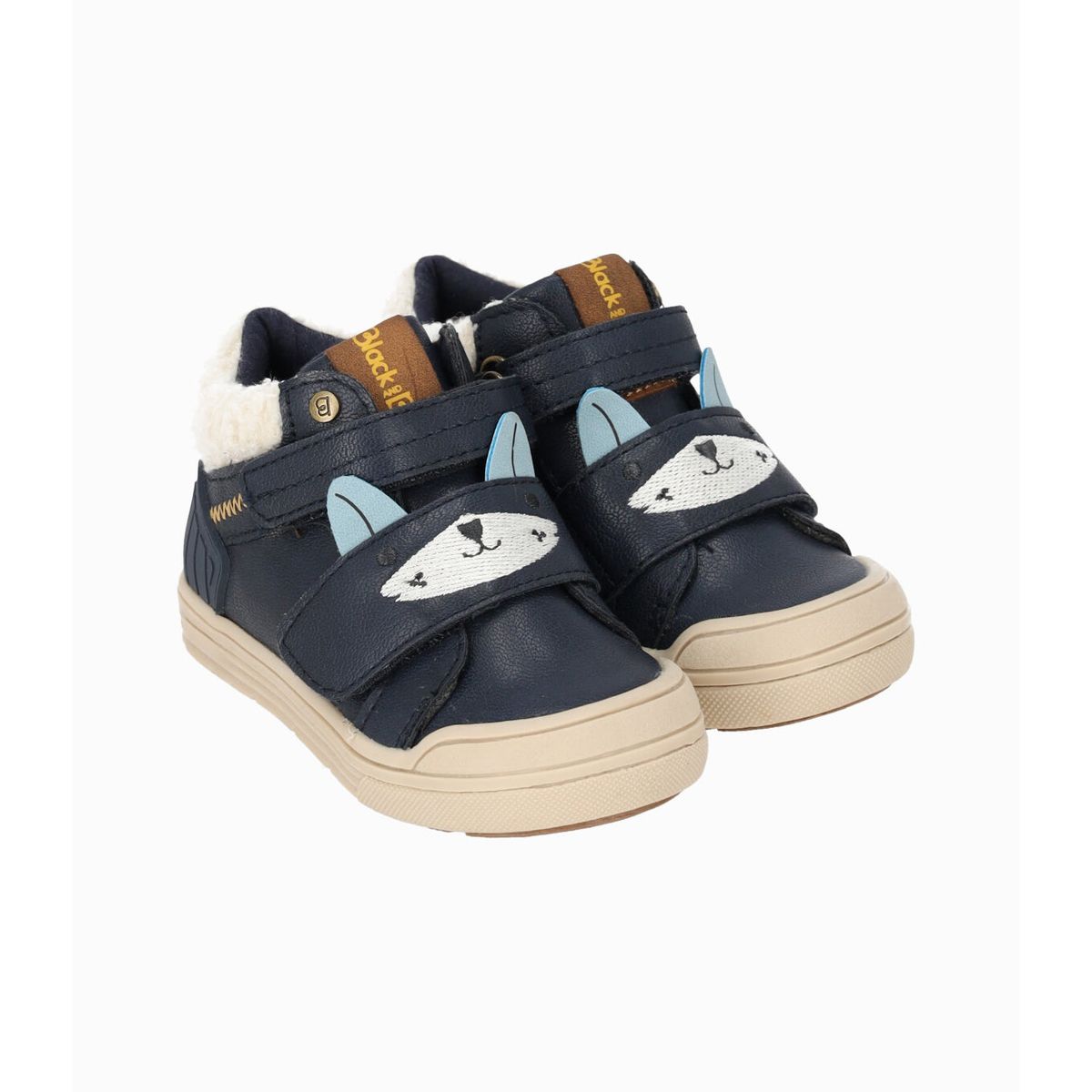 BLACK AND BLUE - Botín bebés con diseño azul Black and Blue