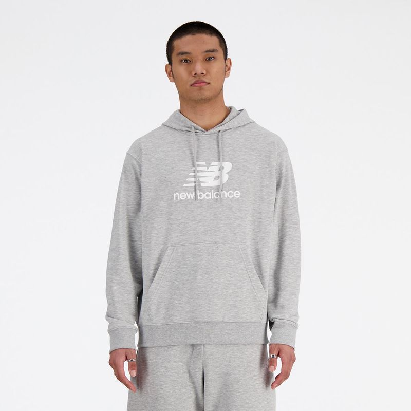 NEW BALANCE - Polerón Hombre New Balance Sport Essentials Gris