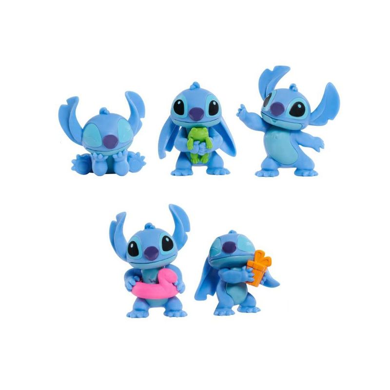 ANSALDO - STITCH PACK DE 5 MINI FIGURAS