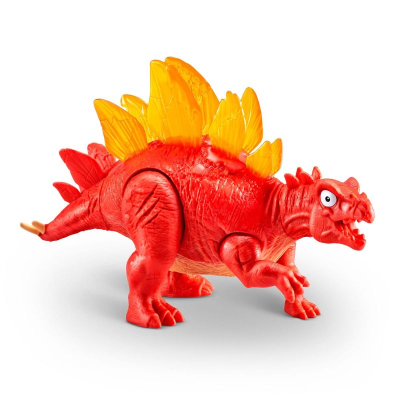 SMASHERS - MINI HUEVO SMASHERS JURASSIC CON LUCES - ROJO