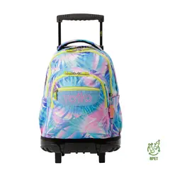 TOTTO - Mochila Escolar Con Ruedas para Niña Renglon