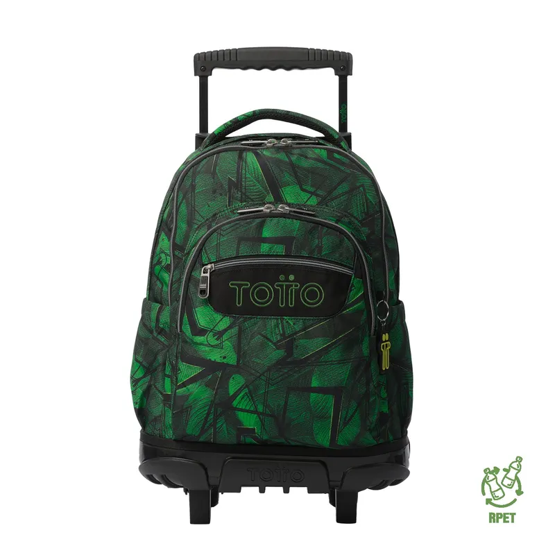 TOTTO - Mochila Escolar Con Ruedas para Niño Renglon Totto