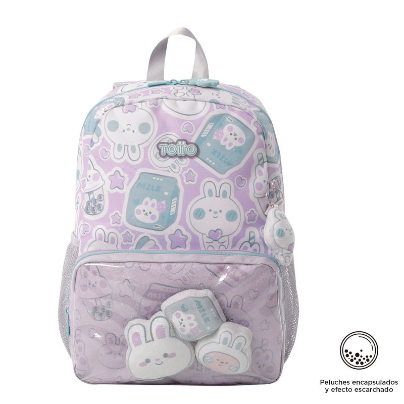 TOTTO - Mochila Escolar para Niña Kawi Madiana Totto