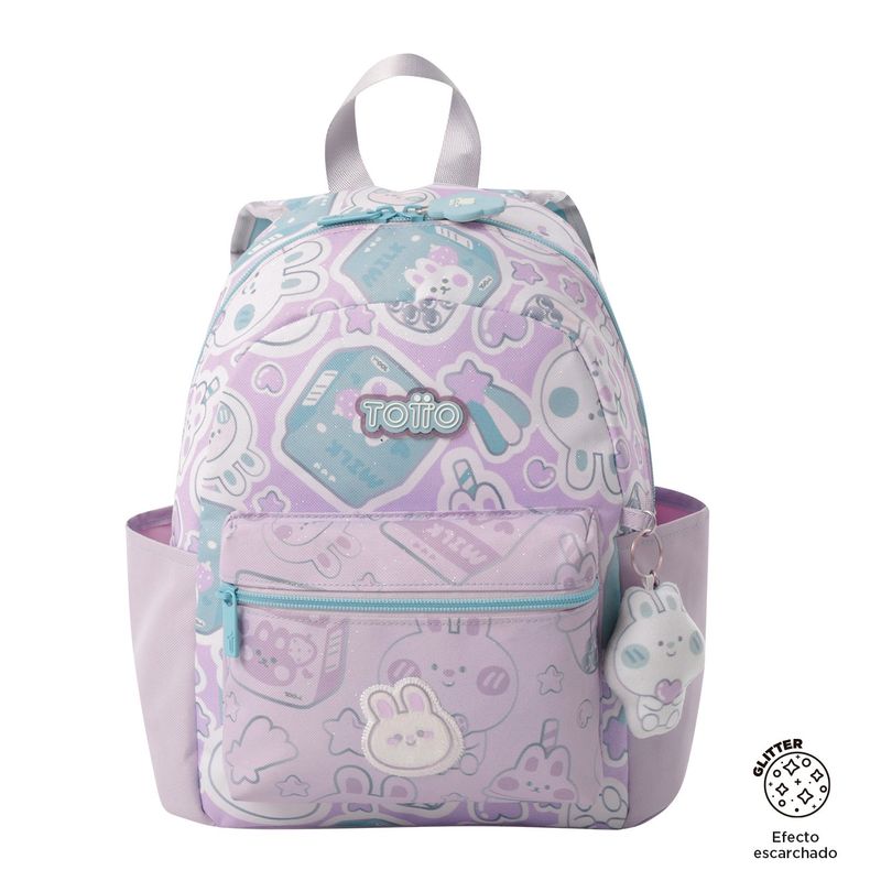 TOTTO - Mochila Escolar para Niña Kawi Pequeña Totto