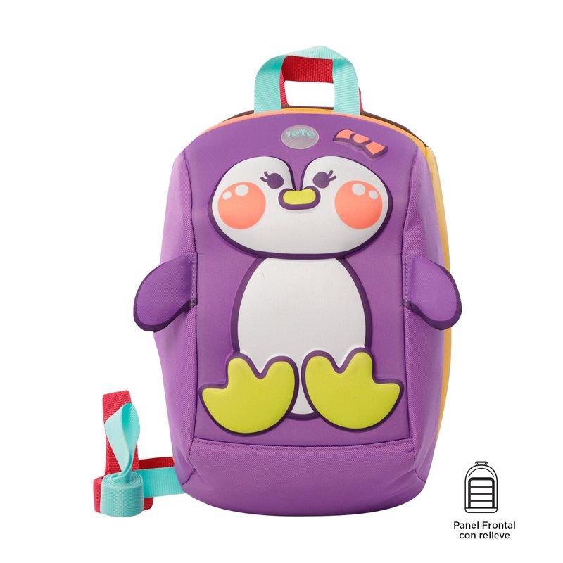 TOTTO - Mochila Escolar para Niña Kido Pequeña Totto