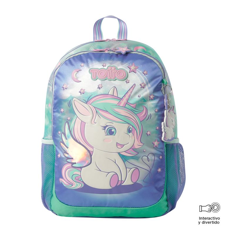 TOTTO - Mochila Escolar para Niña Magic Dreams Grande Totto