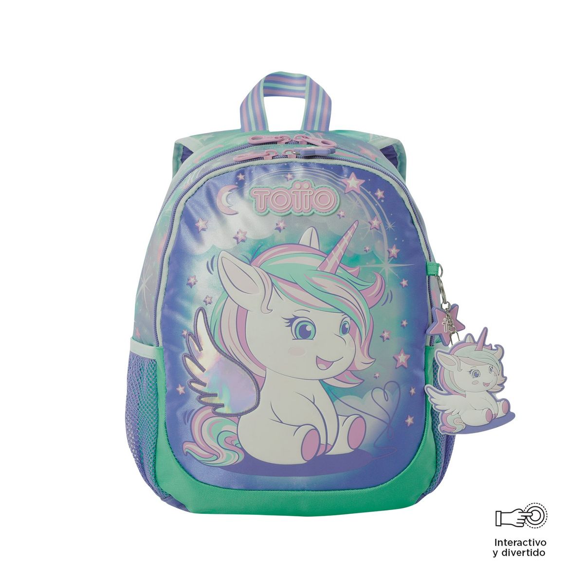 TOTTO - Mochila Escolar para Niña Magic Dreams Pequeña Totto