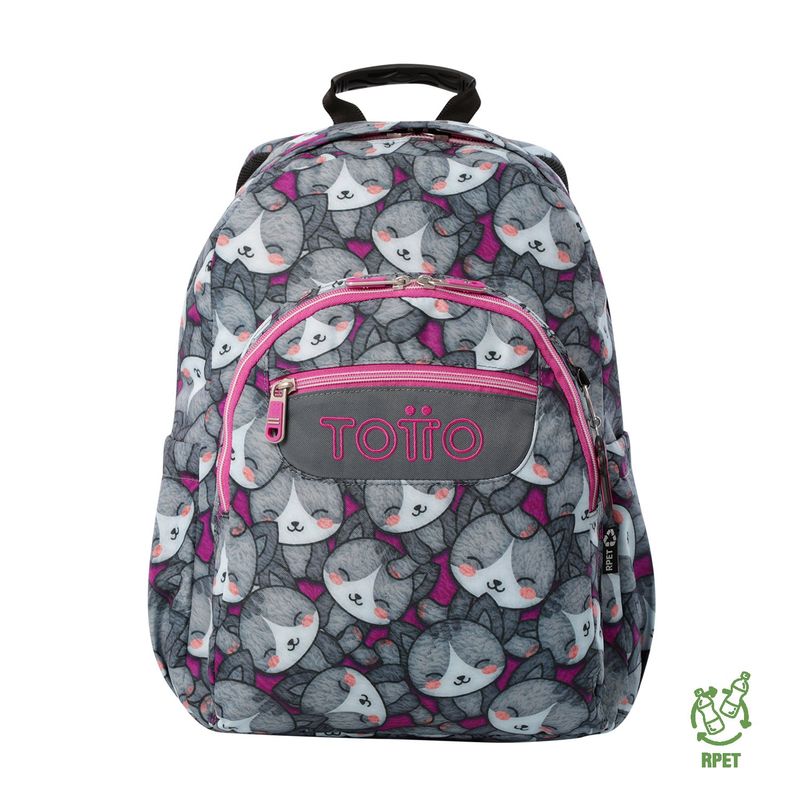 TOTTO - Mochila Escolar para Niña Notebook 14 Acuarela Totto