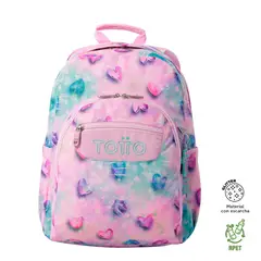 TOTTO - Mochila Escolar para Niña Notebook 14 Acuarela