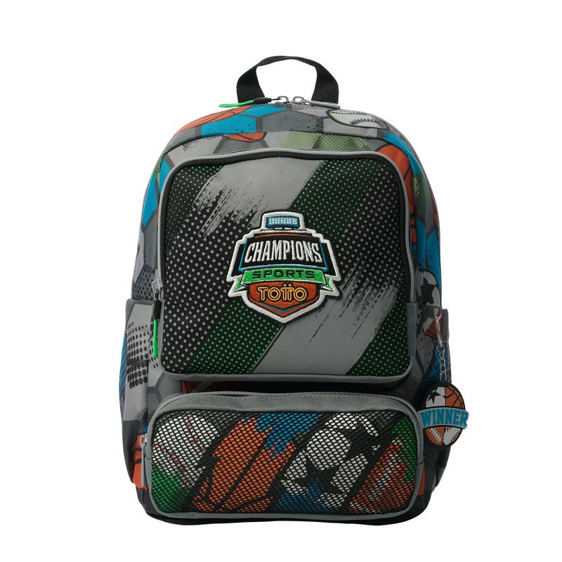 TOTTO - Mochila Escolar para Niño Multisport Pequeña Totto