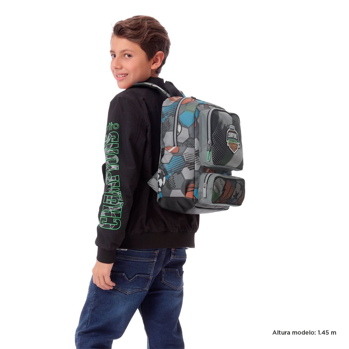 TOTTO - Mochila Escolar para Niño Multisport Pequeña Totto