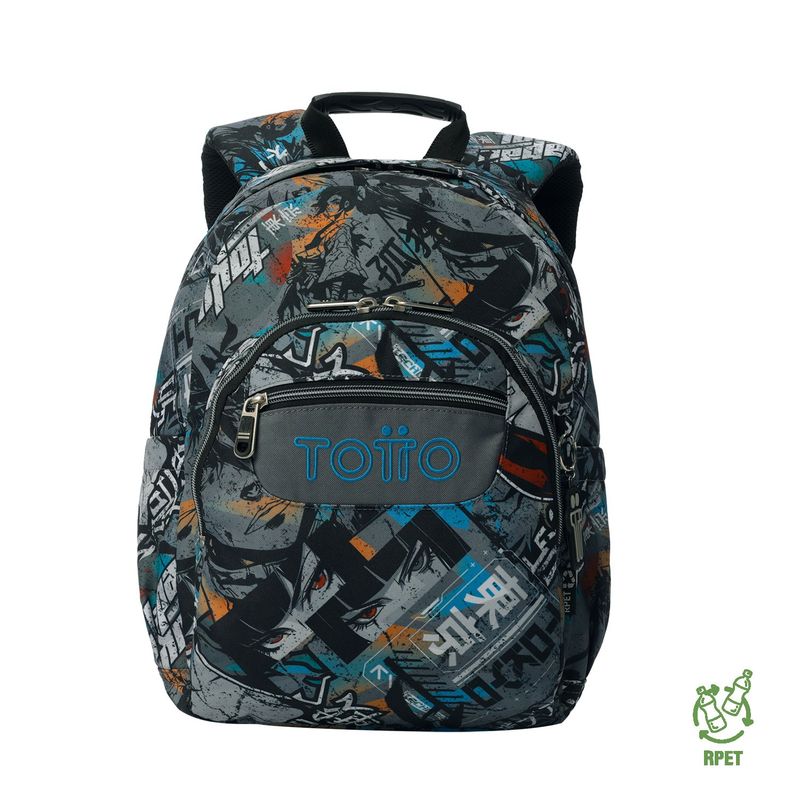 TOTTO - Mochila Escolar Para Niño Notebook 13 Gommas Totto