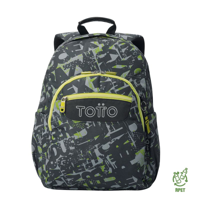 TOTTO - Mochila Escolar Para Niño Notebook 14 Acuarela Totto