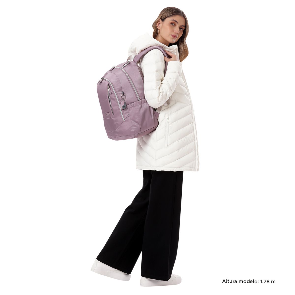 TOTTO - Mochila Urbana Juvenil Goctal Twill 20 Notebook 14 Para Mujer Totto