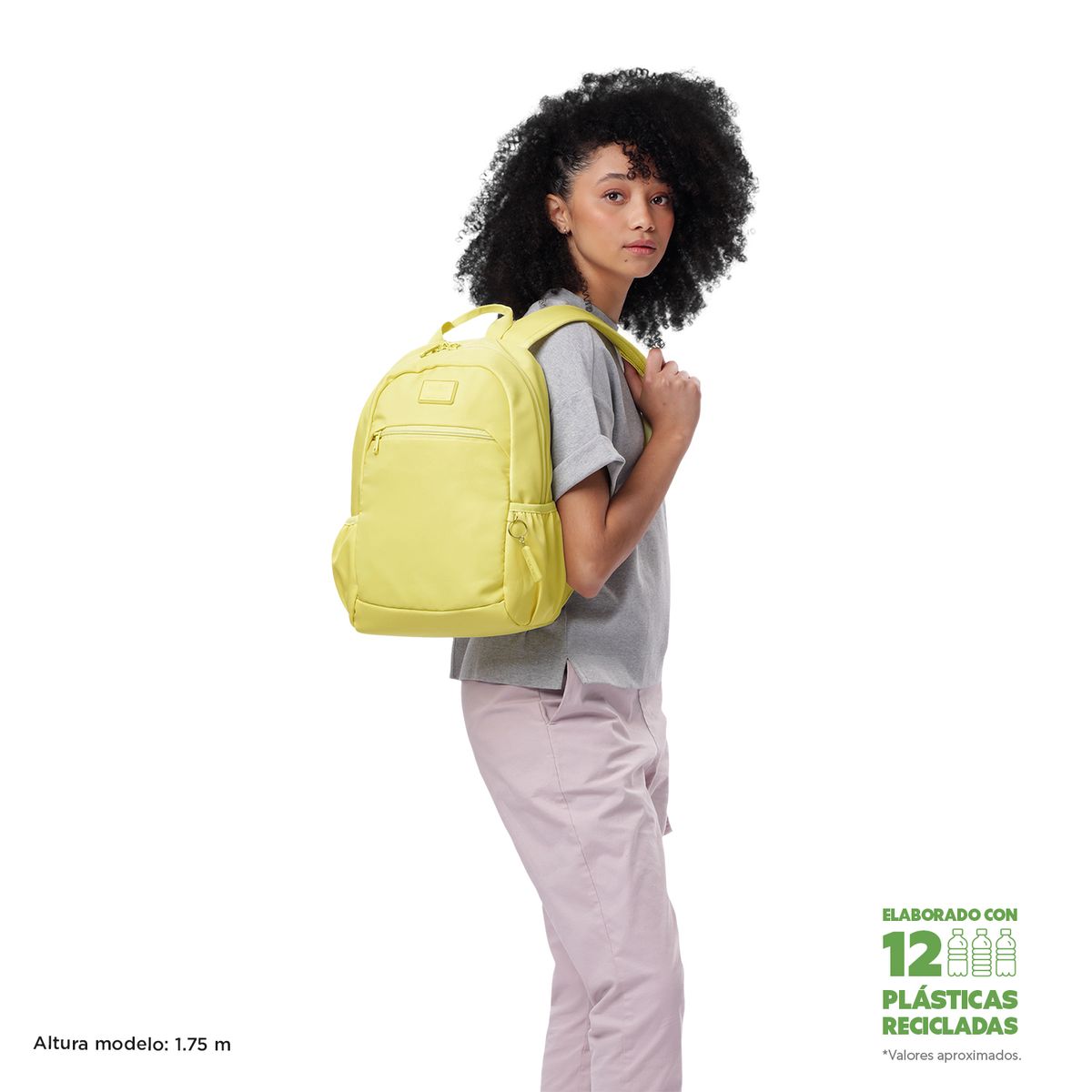 TOTTO - Mochila Urbana Juvenil Notebook 13 Tracer 1 Para Mujer Totto