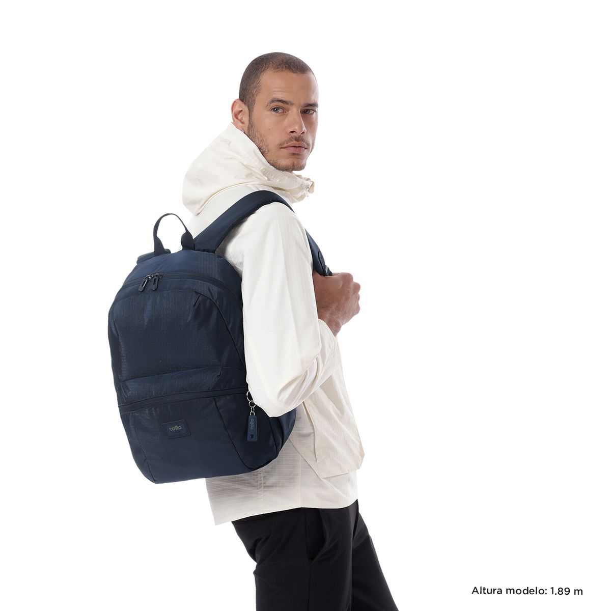 TOTTO - Mochila Urbana Juvenil Notebook 14 Trik Para Para Mujer Totto