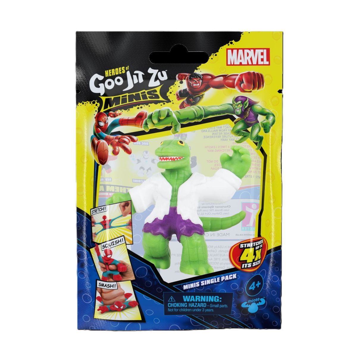 ANSALDO - Figura de acción HEROES OF GOO JIT ZU Marvel Reptile