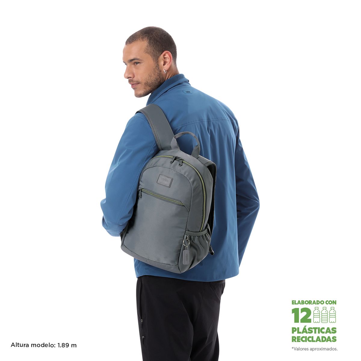 TOTTO - Mochila Urbana Juvenil Tracer 1 Notebook 13 Para Hombre Totto